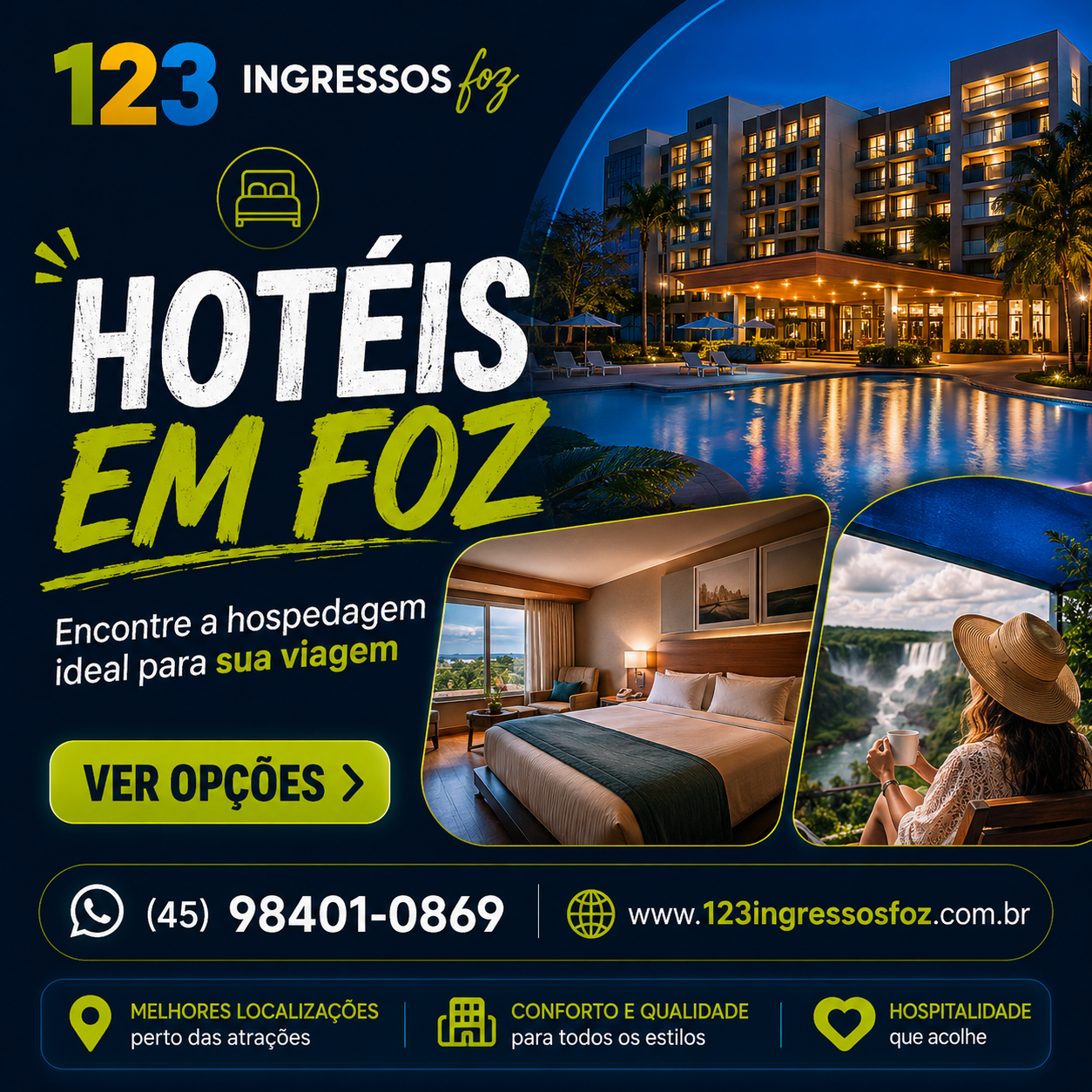 Hospedagem em Foz do Iguaçu