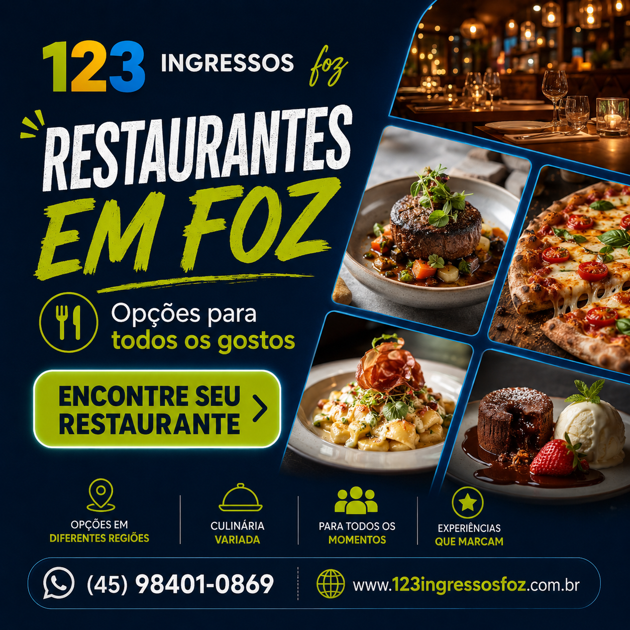 Restaurantes em Foz